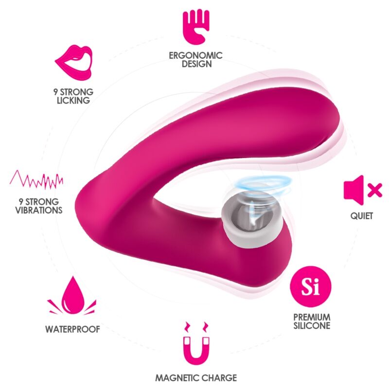 Secretkiss Curved Vibrating Clit Licker