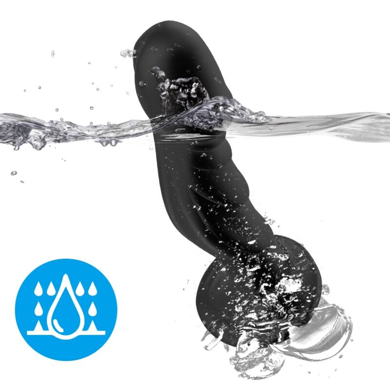 Remote Control Vibrating Dildo & Anal Plug