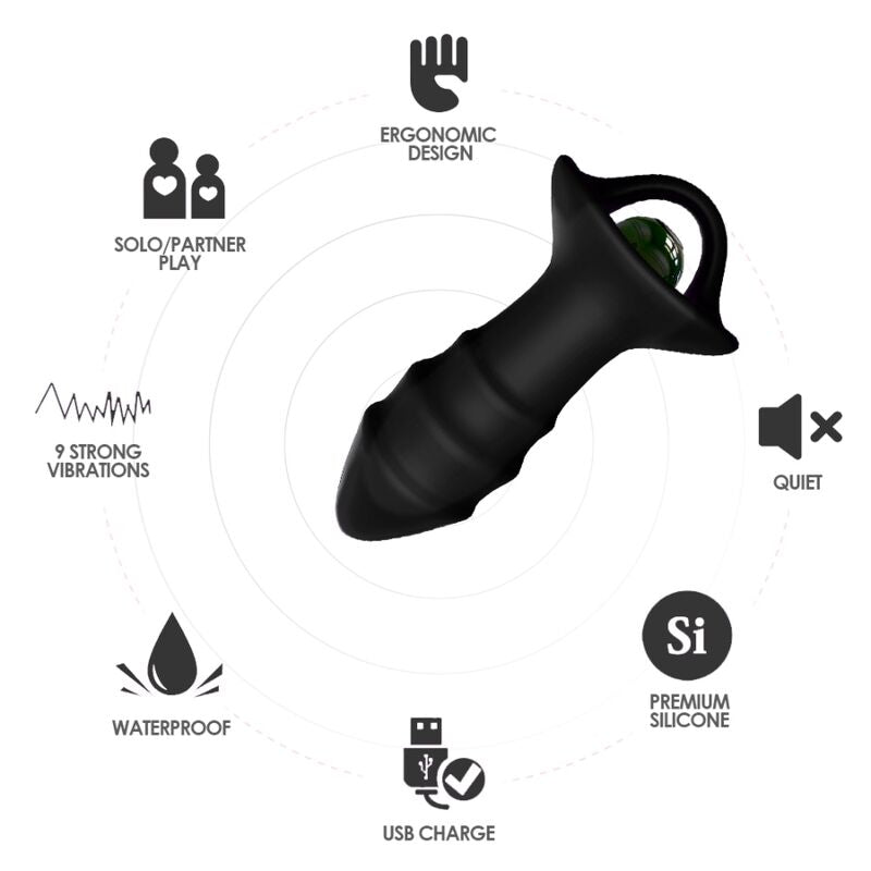 Kylin Remote Control Finger & Anal Vibrator