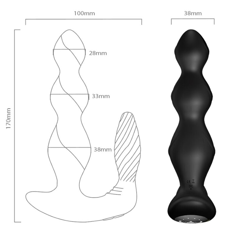 Manfun Remote Control Anal Vibrator
