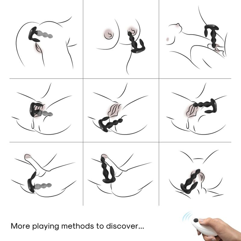Manfun Remote Control Anal Vibrator