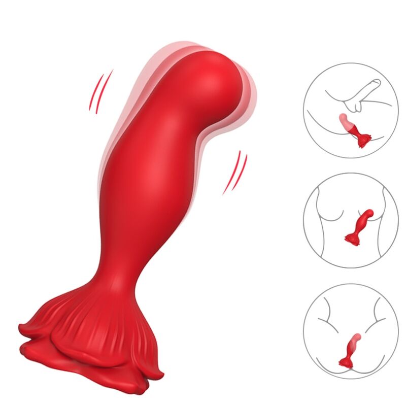 Remote Control Pink Vibrator & Anal Plug