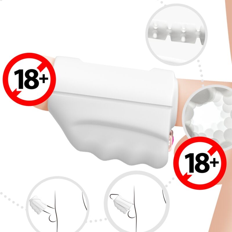 Master Masturbator & Vibrator - White