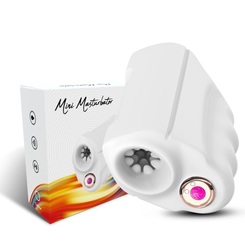 Master Masturbator & Vibrator - White