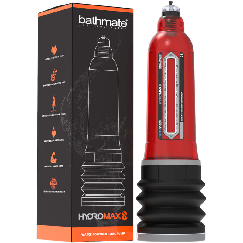 Hydromax 8 Red Penis Pump