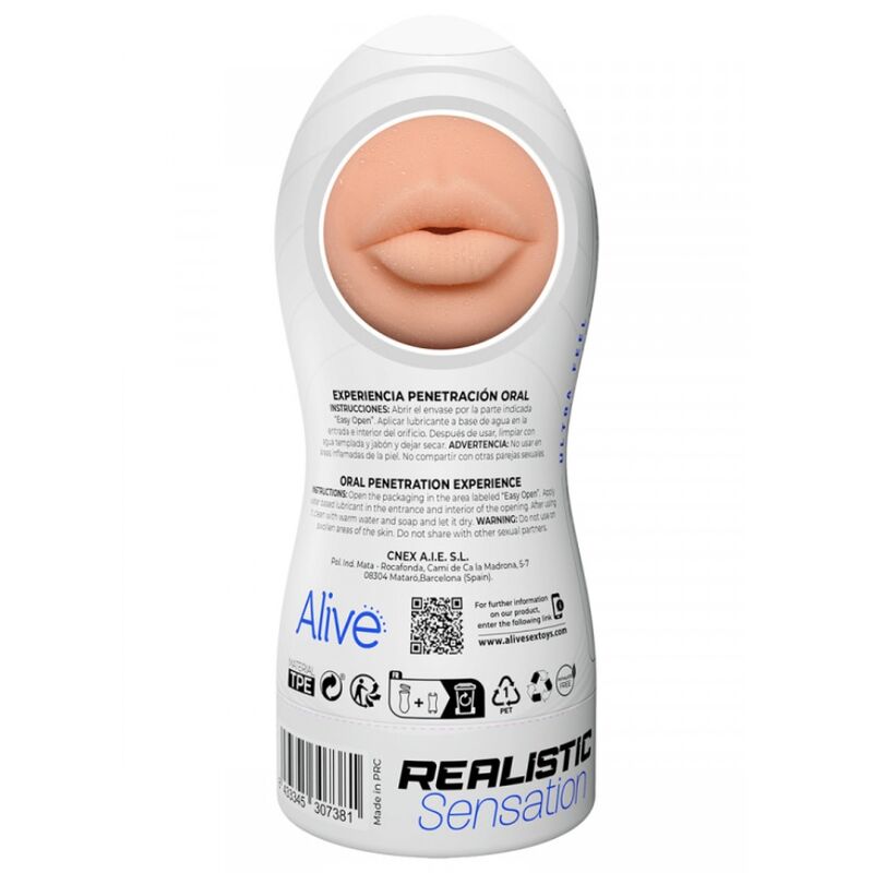 Maxi Flex Male Oral Masturbator Size L