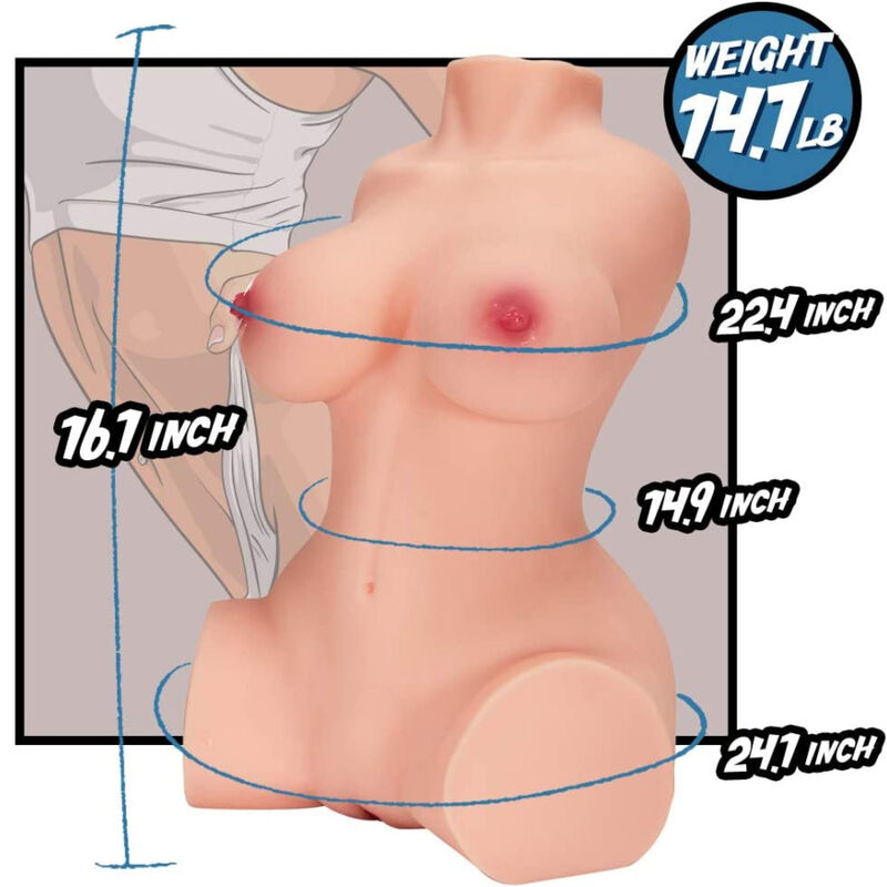Realistic Female Torso Model 10 Sex Doll
