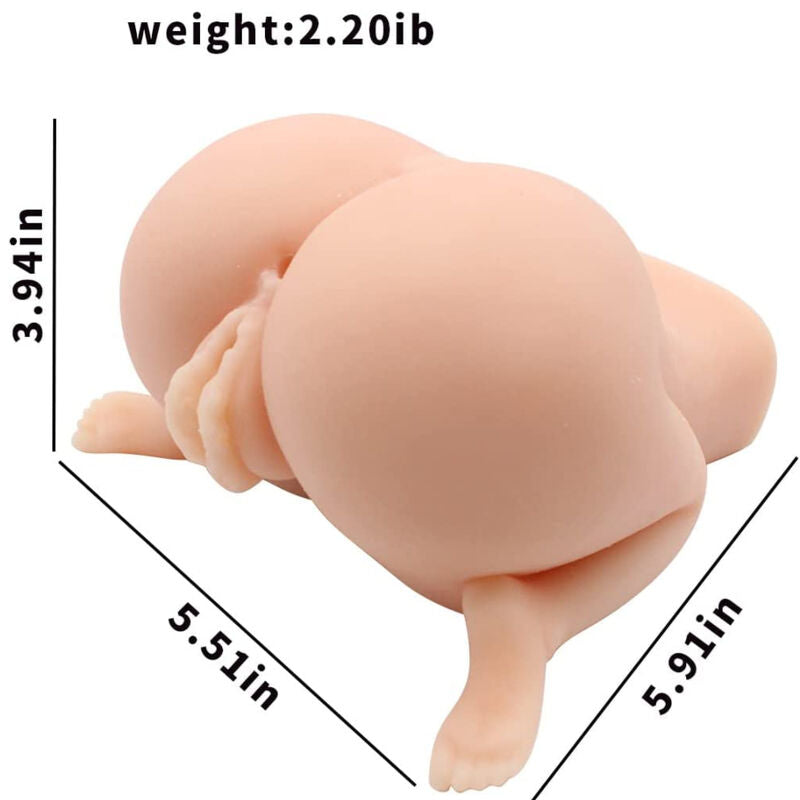 Realistic Dual Entry Male Masturbator