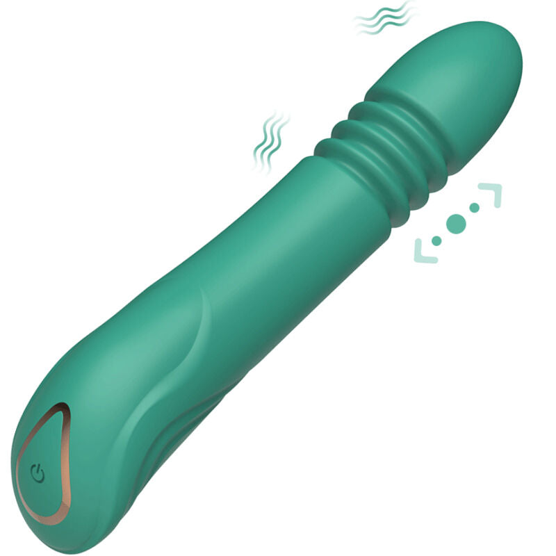 Green G-Spot Thrusting Vibrator