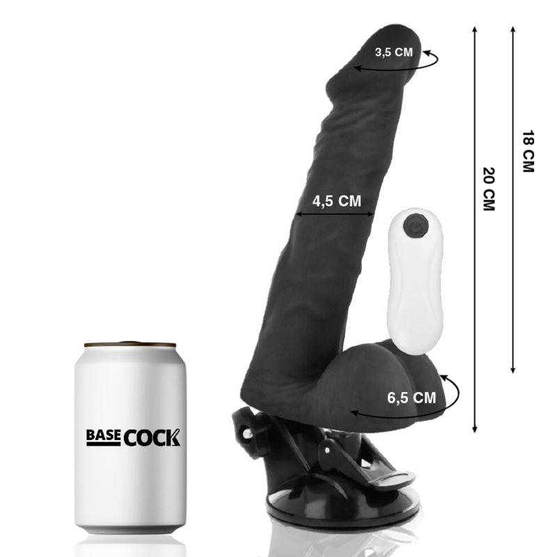 Realistic Remote Control Articulated Dildo 20cm