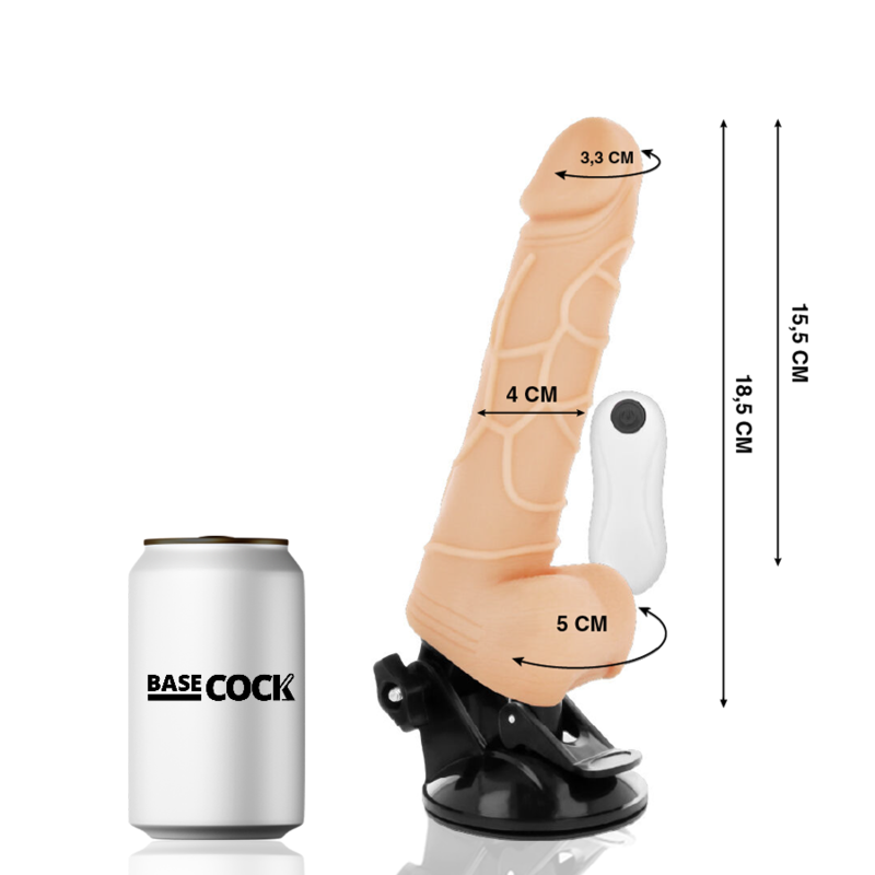 Realistic Remote Control Vibrator 18.5cm