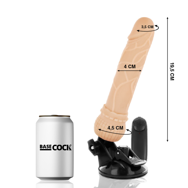 Remote Control Realistic Vibrator 19.5cm