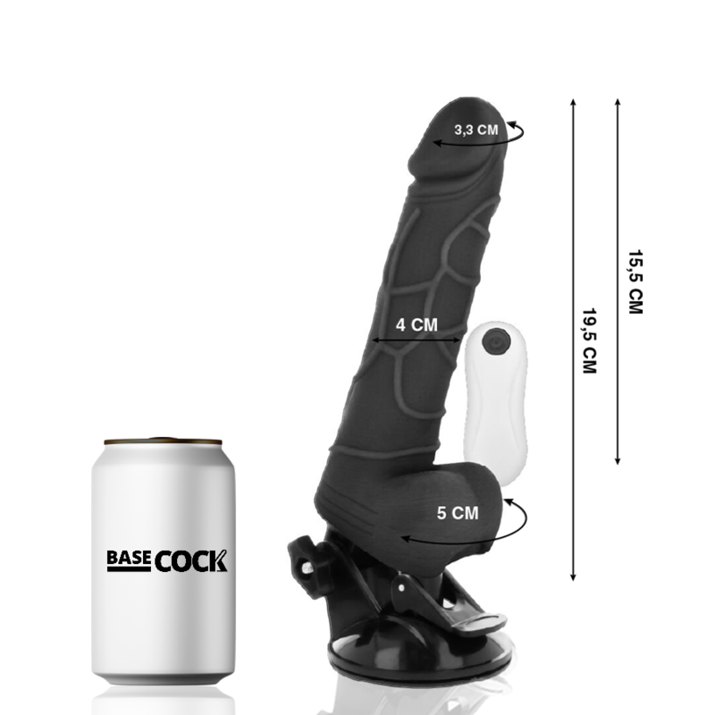 Realistic Vibrating Dildo with Remote