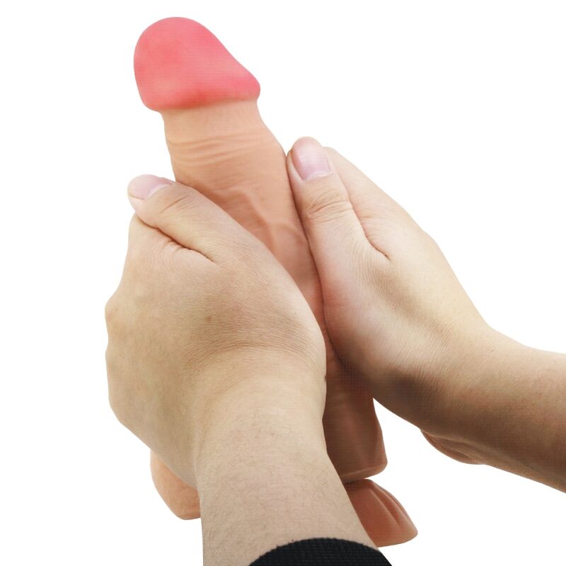 Sliding Skin Realistic Dildo with Suction Cup