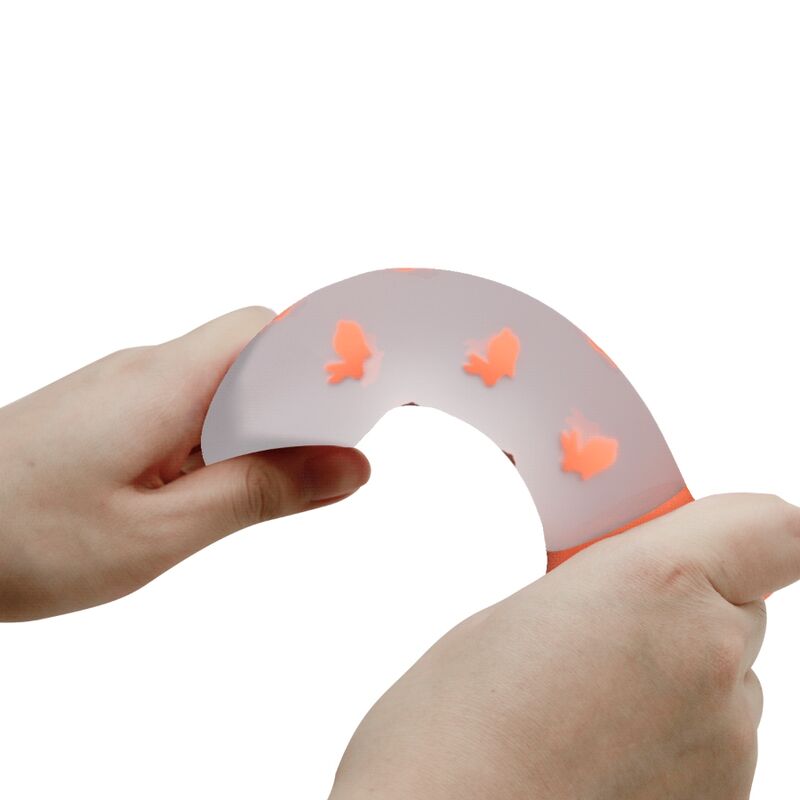 Magical Nightfall Luminous Orange Dildo