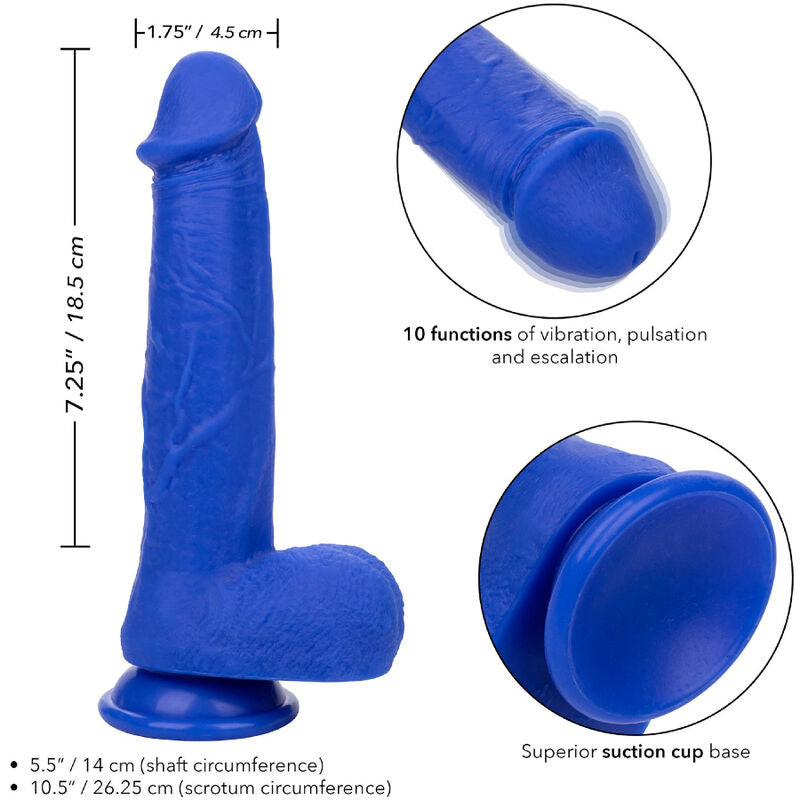 Admiral Captain Realistic Vibrating Dildo