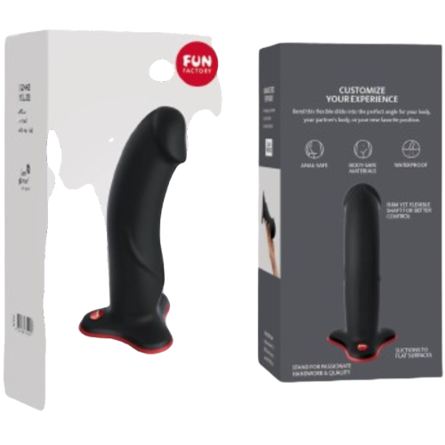 The Boss Realistic Black Dildo