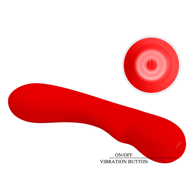 Prescott Rechargeable Red Vibrator