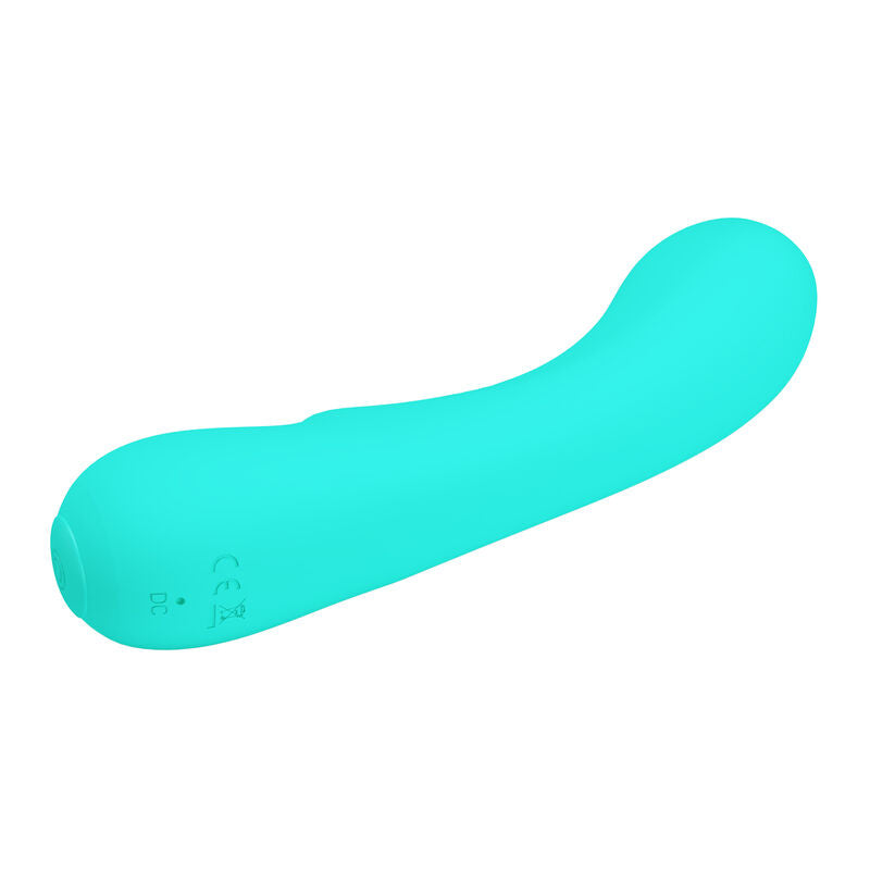Prescott Rechargeable Vibrator - Aqua Green