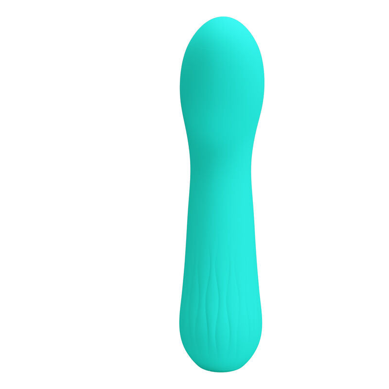 Faun Rechargeable Vibrator - Aqua Green