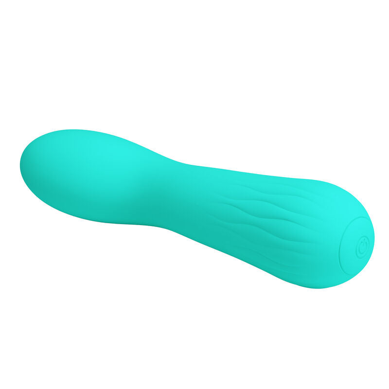 Faun Rechargeable Vibrator - Aqua Green