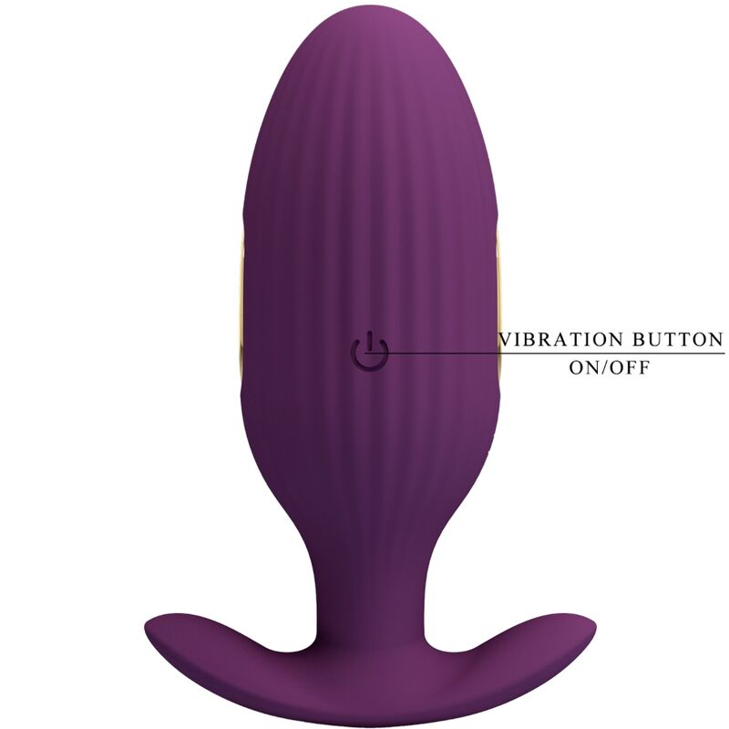 Jefferson App-Controlled Purple Anal Plug