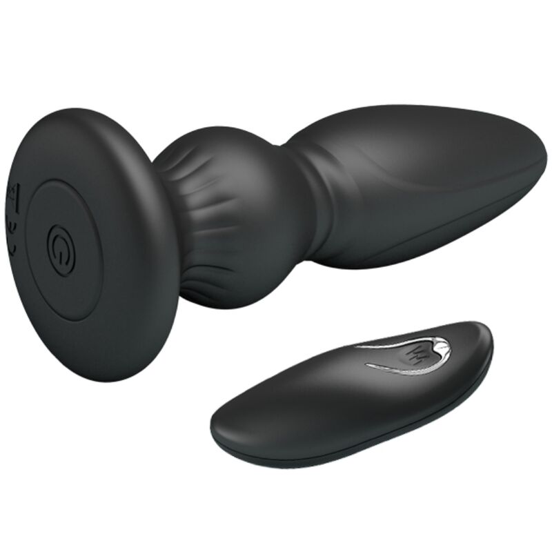 Black Remote Control Anal Vibrator