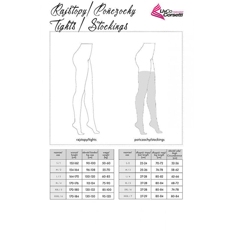Lamean Lc Xg044 Black Stockings