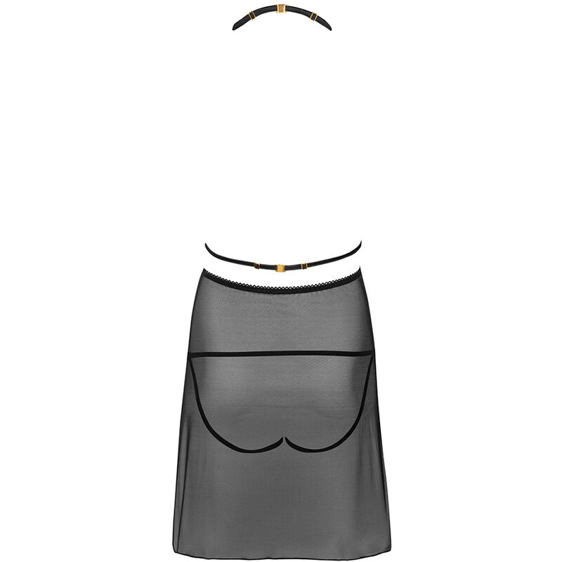 Malviami Lc 90625 Conjunto de Lencería Negro L/XL