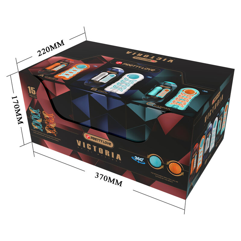 Victoria Masturbator Set - 15 Pieces