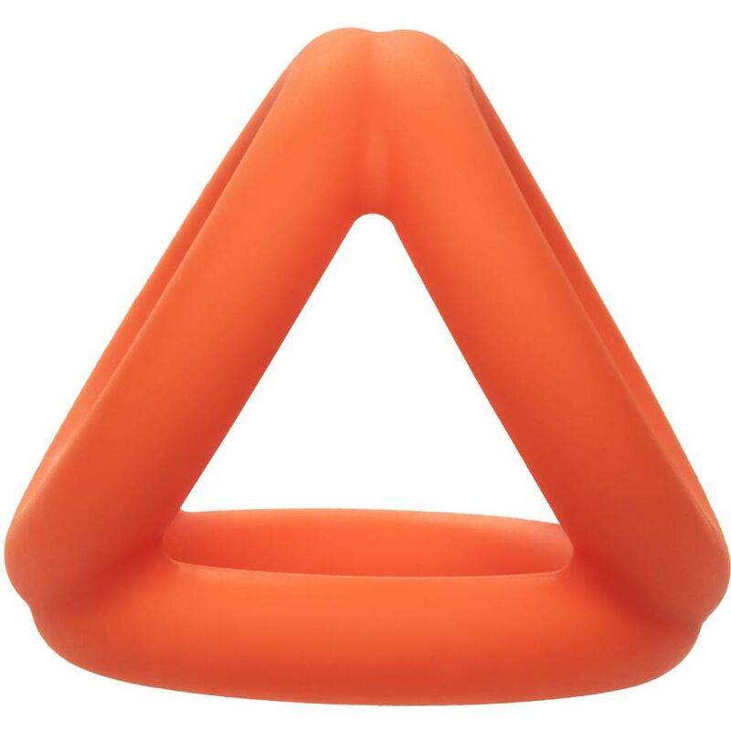 Alpha Tri-Ring Orange Cock Ring