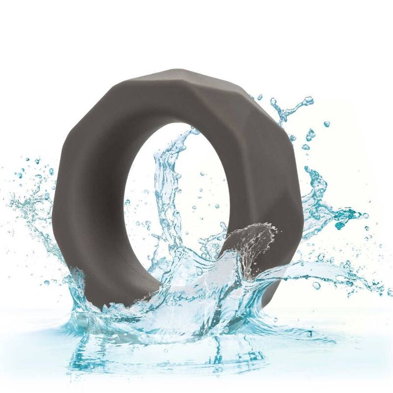 Alpha Prolong Prismatic Cock Ring - Grey