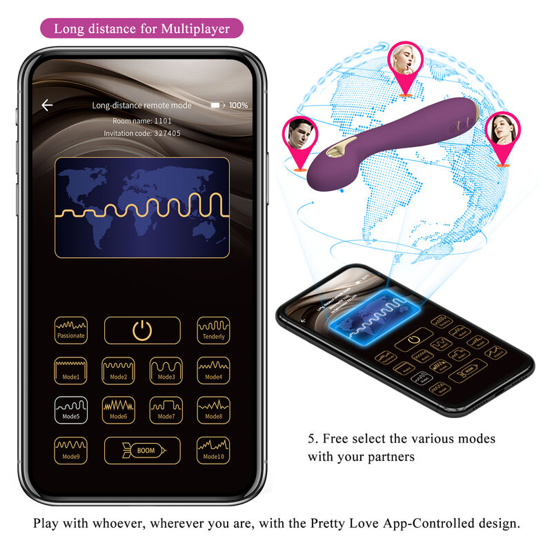 Hector App-Controlled Electroshock Vibrator