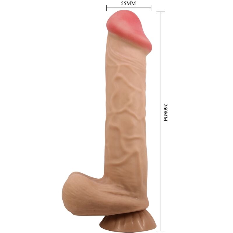 Realistic Sliding Skin Dildo 26cm