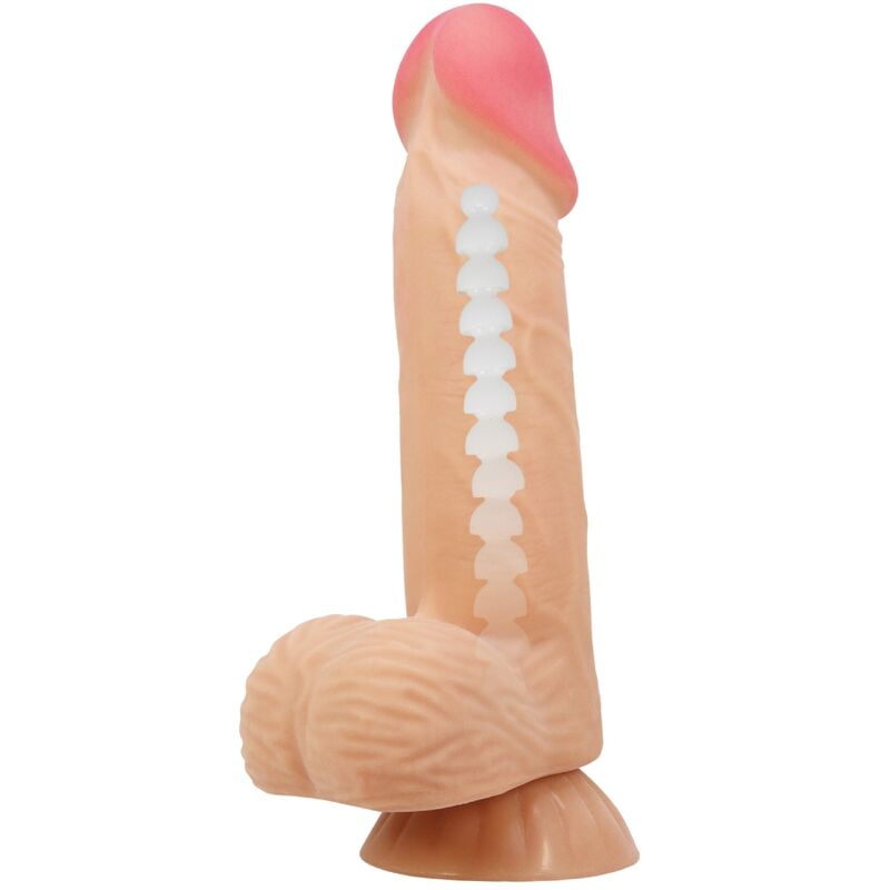 Realistic Sliding Skin Dildo with Suction Cup