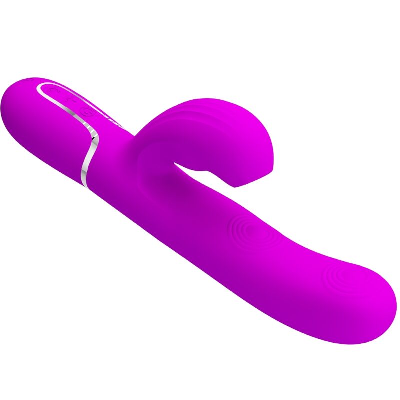 Vibrador Perlita 3 en 1 para Punto G - Violeta