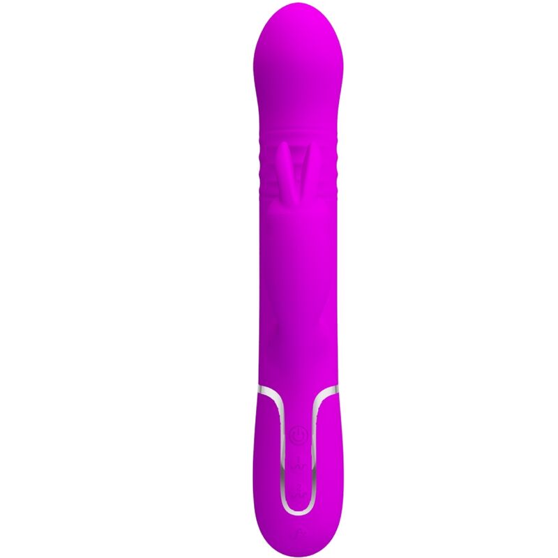Coale Violet Rabbit Vibrator with Pearls