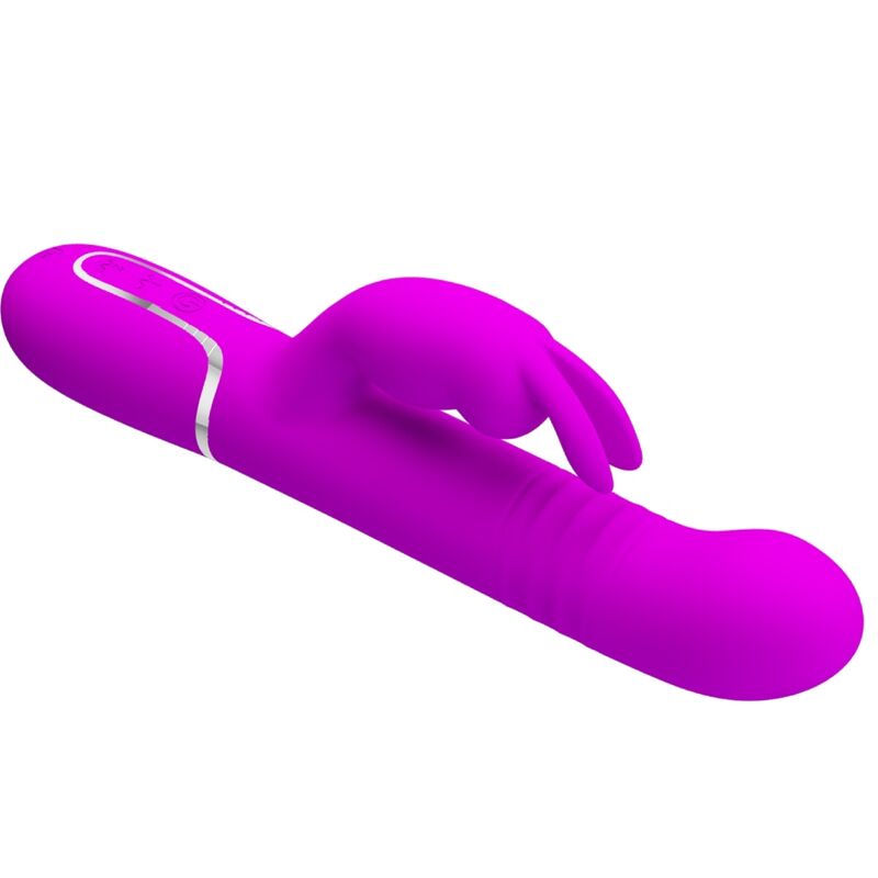 Coale Violet Rabbit Vibrator with Pearls