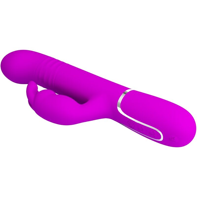 Coale Violet Rabbit Vibrator with Pearls