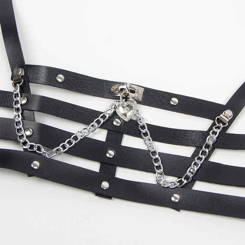 Chain Detail Corset Harness - One Size
