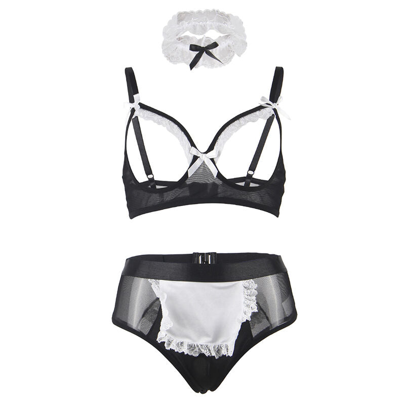 Seductive Maid Lingerie Costume S/M