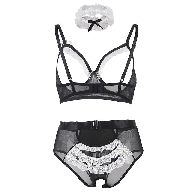 Seductive Maid Lingerie Costume S/M