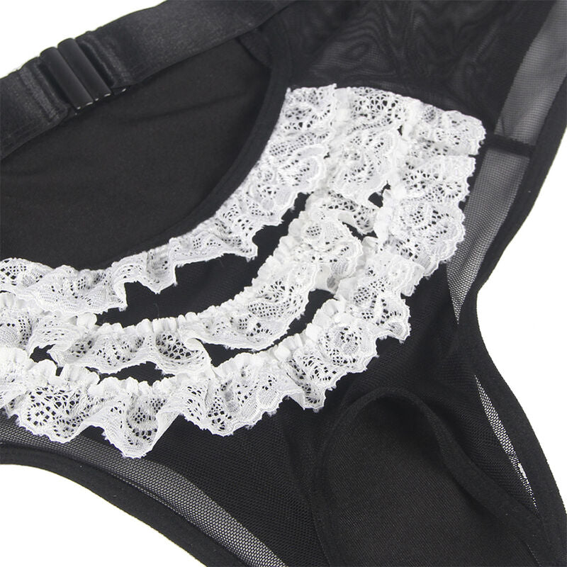 Seductive Maid Lingerie Costume S/M