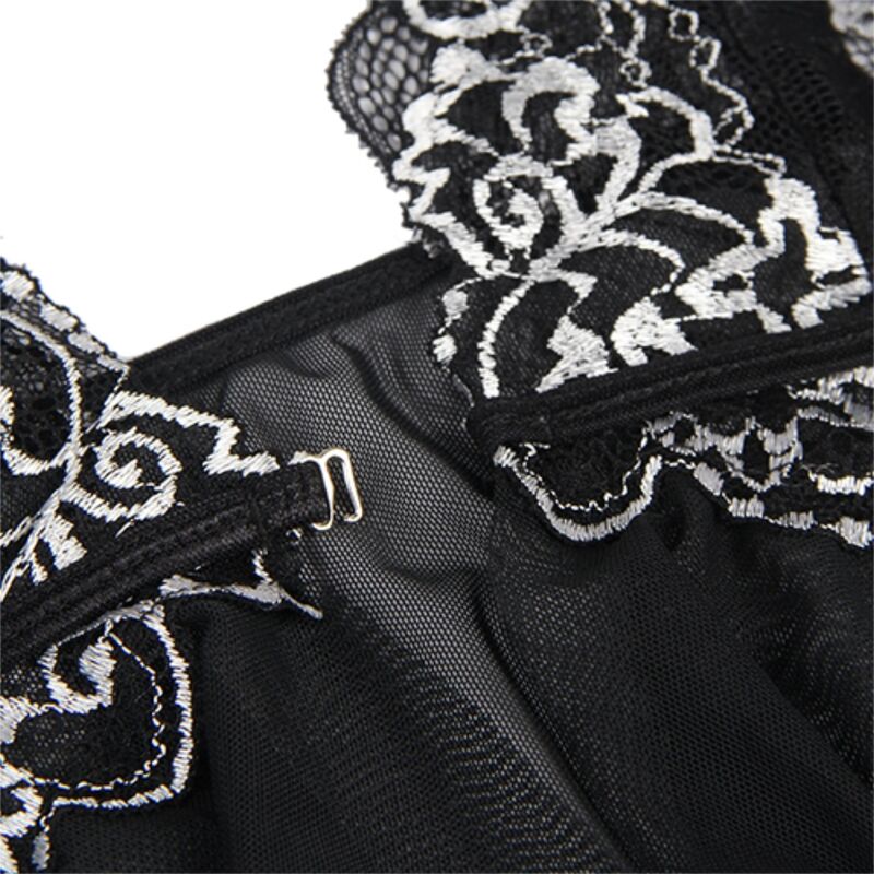 Tulle & Lace Babydoll Lingerie S/M