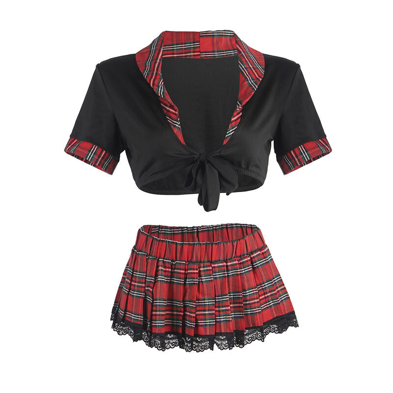 Seductive Schoolgirl Costume Set L/XL