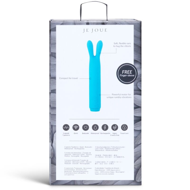 Teal Bullet Rabbit Vibrator