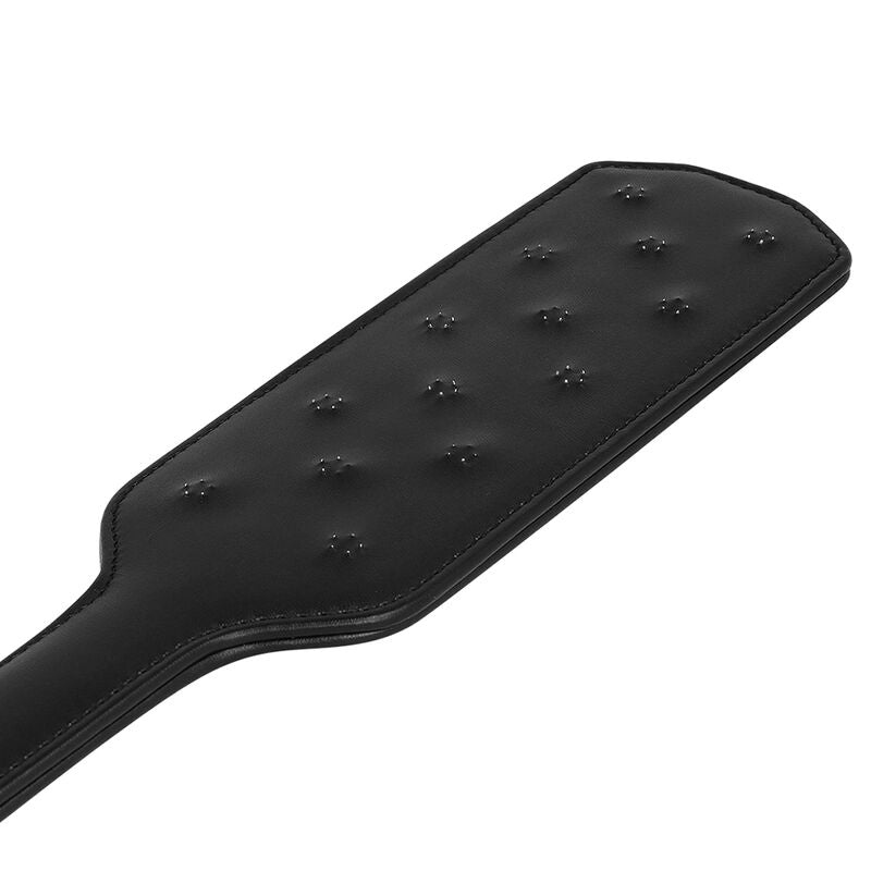 Leather Tack Spanking Paddle for BDSM Play