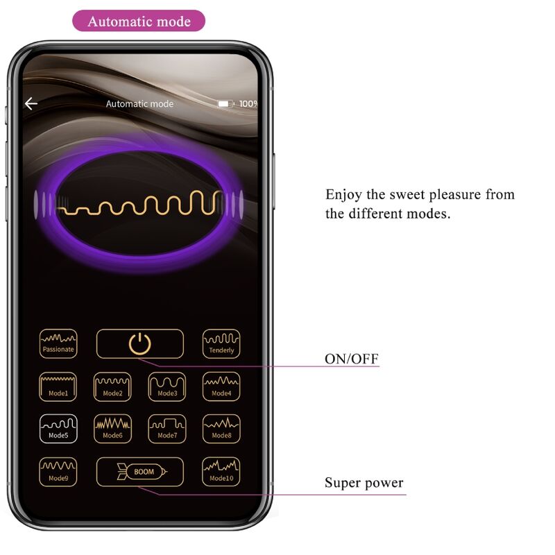 Ethan Rechargeable Vibrator - Lila