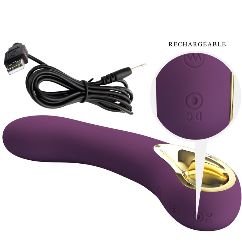 Ethan Rechargeable Vibrator - Lila