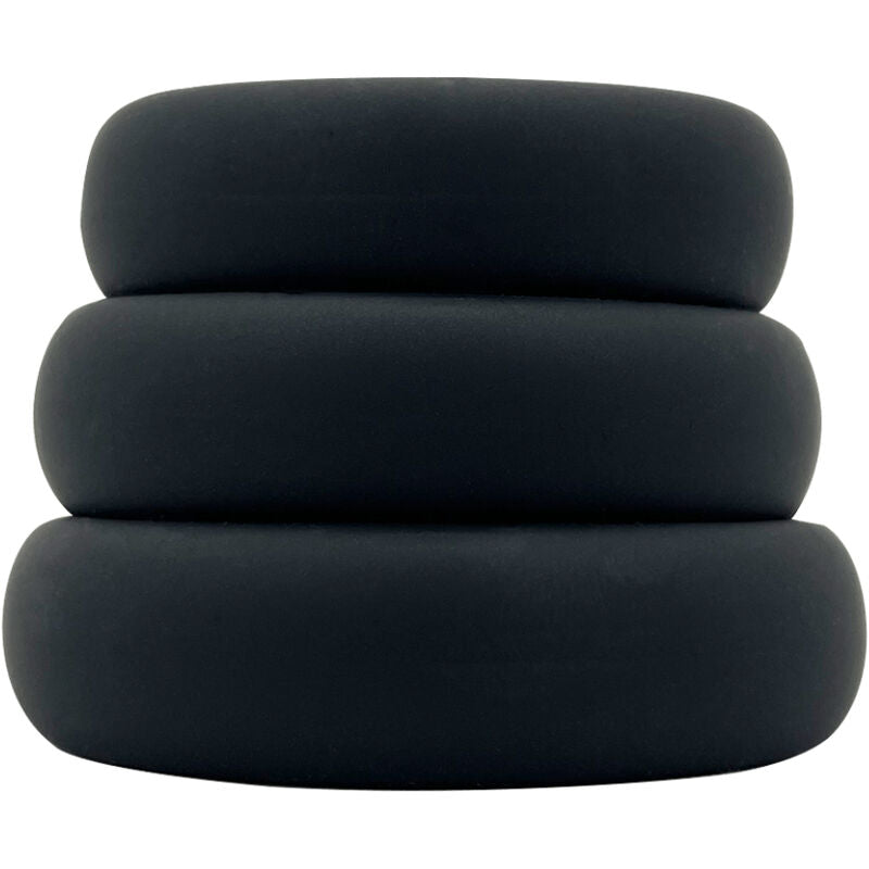 Three Sensual Pleasure Cock Rings Kit